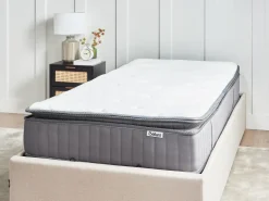 Sale Materac kieszeniowy z żelem i pianką termoelastyczną PLEASANT H3/4 twardy 90 x 200 cm Dzieci Materace Dziecięce|Materace Dziecięce