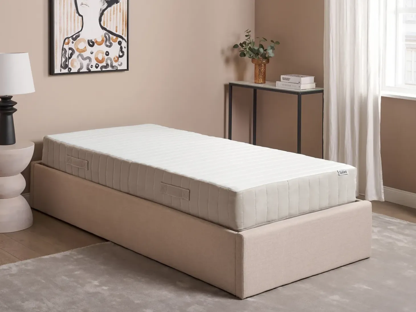 New Materac kieszeniowy z lateksem SPRINGY H3/4 twardy 90 x 200 cm Dzieci Materace Dziecięce|Materace Dziecięce