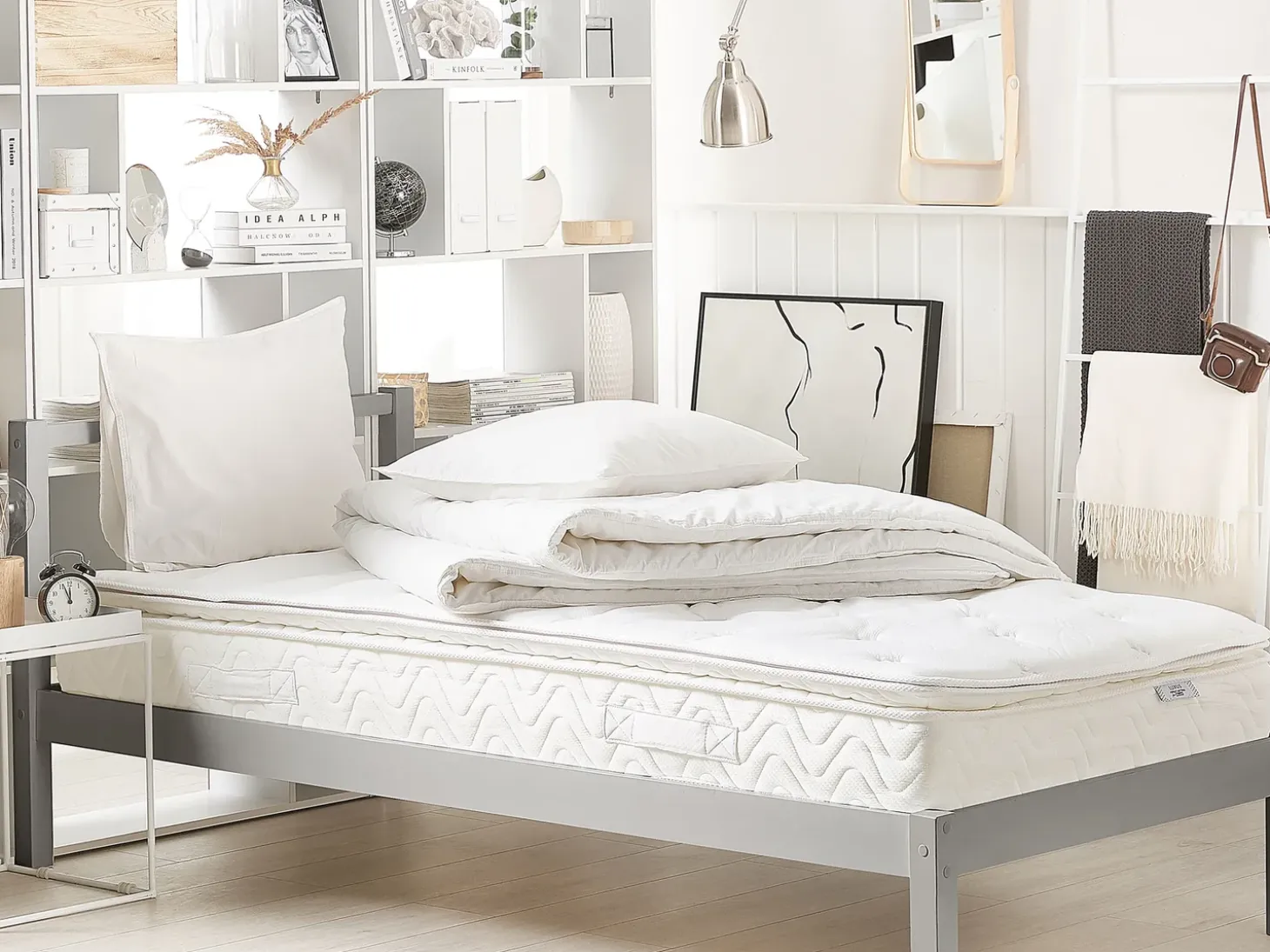 Discount Materac kieszeniowy z pianką termoelastyczną LUXUS H2/3 średnio twardy 90 x 200 cm Dzieci Materace Dziecięce|Materace Dziecięce