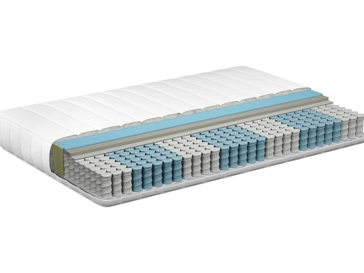 Best Materac kieszeniowy z pianką termoelastyczną BREEZ H2/3 średnio twardy 90 x 200 cm Dzieci Materace Dziecięce|Materace Dziecięce