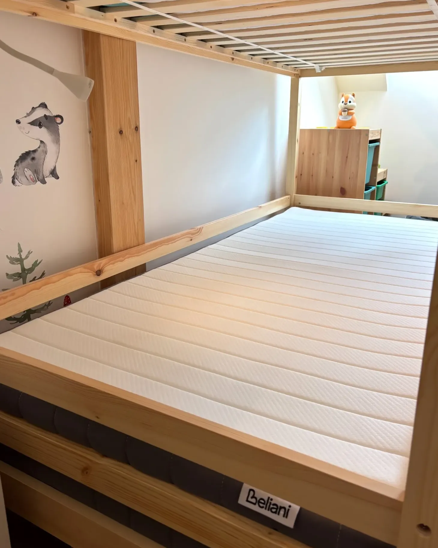 Best Materac kieszeniowy z pianką termoelastyczną BREEZ H2/3 średnio twardy 90 x 200 cm Dzieci Materace Dziecięce|Materace Dziecięce