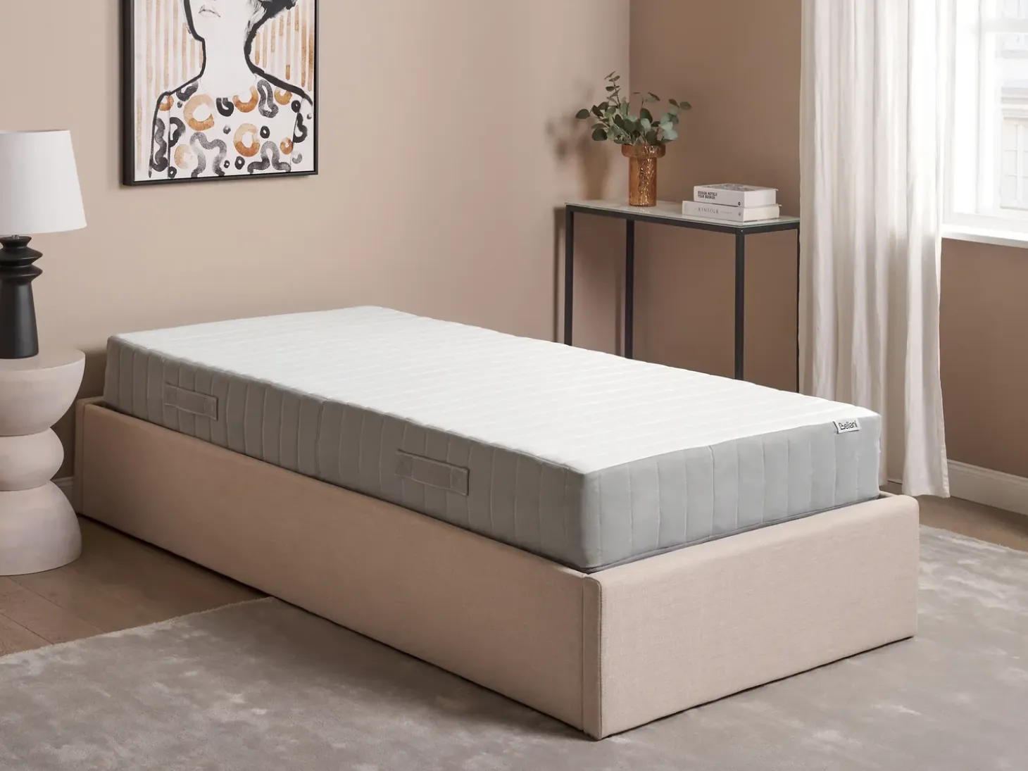 New Materac kieszeniowy z pianką termoelastyczną BREEZ H3/4 twardy 90 x 200 cm Dzieci Materace Dziecięce|Materace Dziecięce