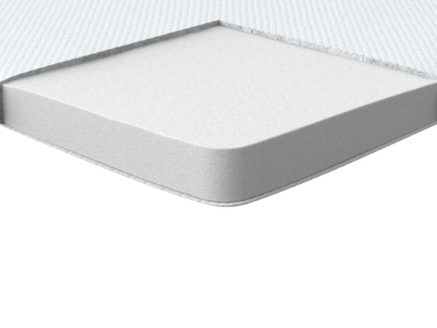 Clearance Materac nawierzchniowy z pianki poliuretanowej CALM 180 x 200 cm Wszystkie Materace|Materace Nawierzchniowe I Ochraniacze