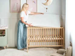 New Materac piankowy do łóżeczka dziecięcego HUSHY H2/3 średnio twardy 60 x 120 cm Dzieci Materace Piankowe|Wszystkie Materace