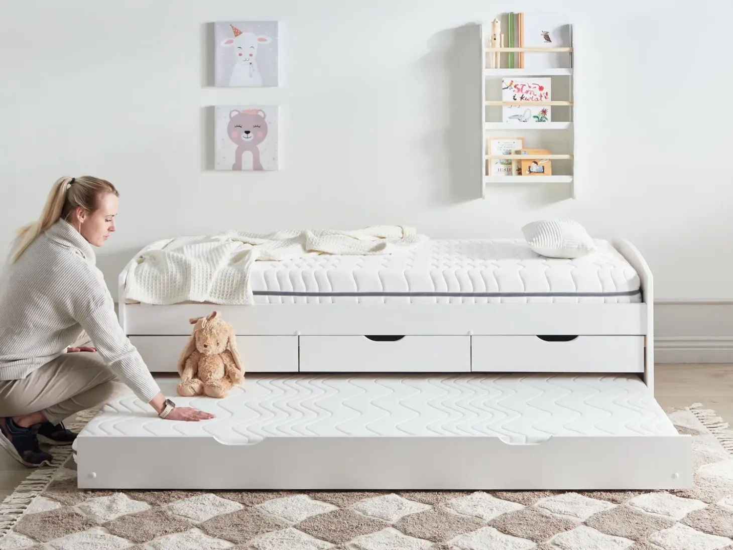 Materac termoelastyczny PETITE H2/3 średnio twardy 90 x 200 cm Dzieci Materace Piankowe|Wszystkie Materace