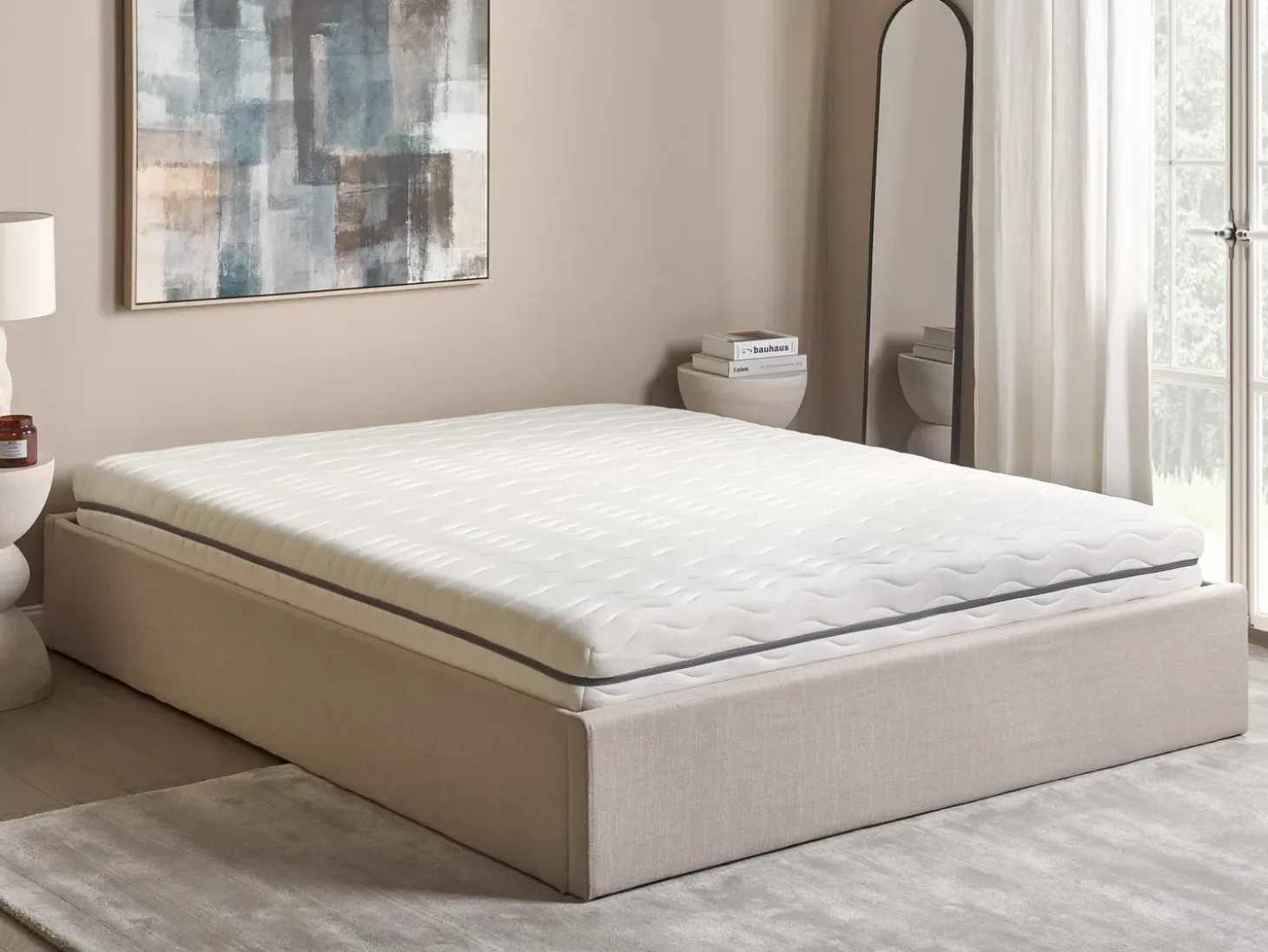 Outlet Materac termoelastyczny SERENITY H2/3 średnio twardy 160 x 200 cm Materace Piankowe|Wszystkie Materace