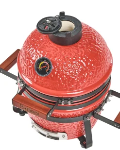 Mini grill węglowy KAMADO Ceramika Czerwony