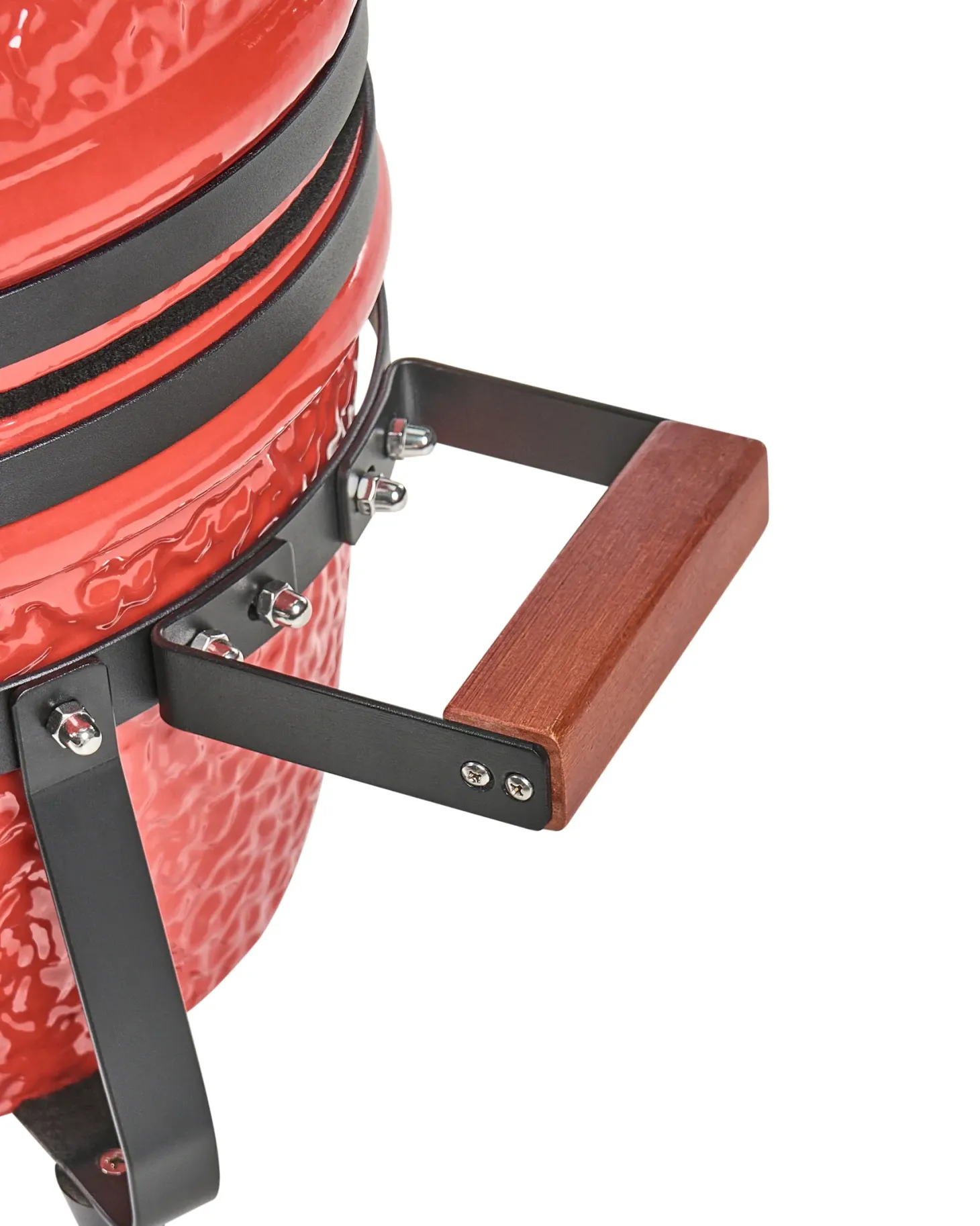 Mini grill węglowy KAMADO Ceramika Czerwony