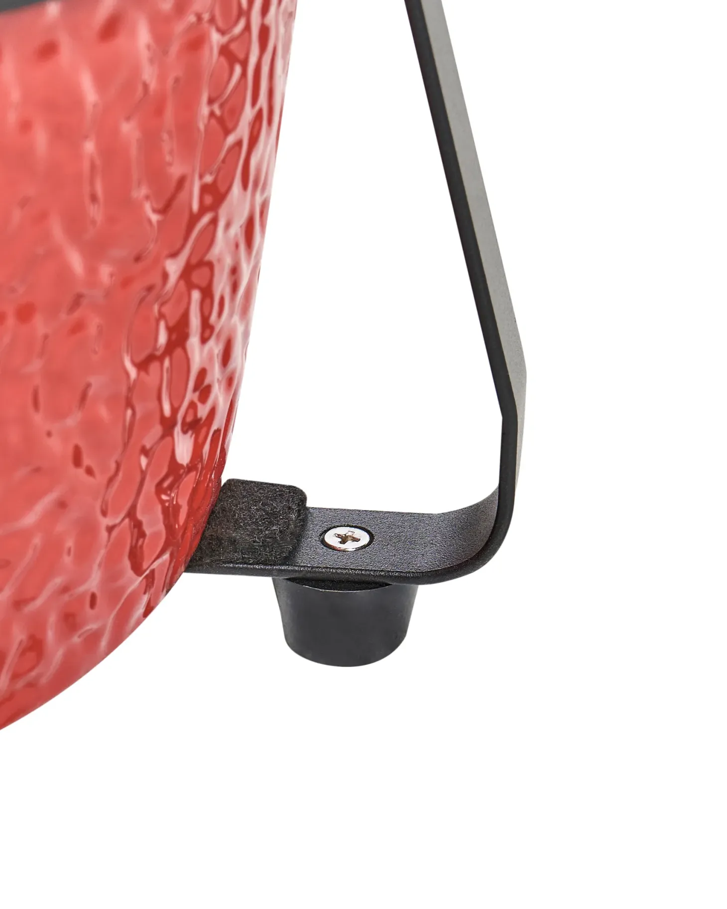 Mini grill węglowy KAMADO Ceramika Czerwony