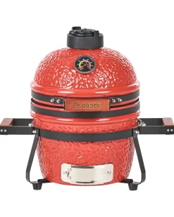 Mini grill węglowy KAMADO Ceramika Czerwony