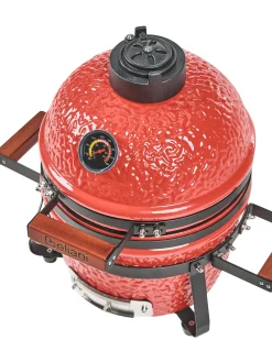 Mini grill węglowy KAMADO Ceramika Czerwony