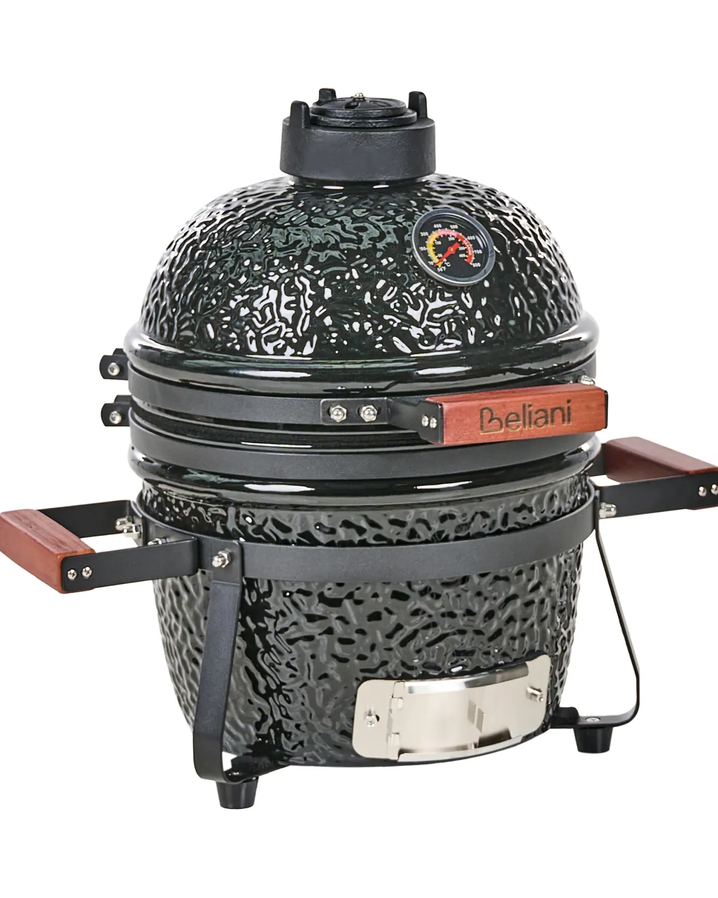 Mini grill węglowy KAMADO Ceramika Czarny