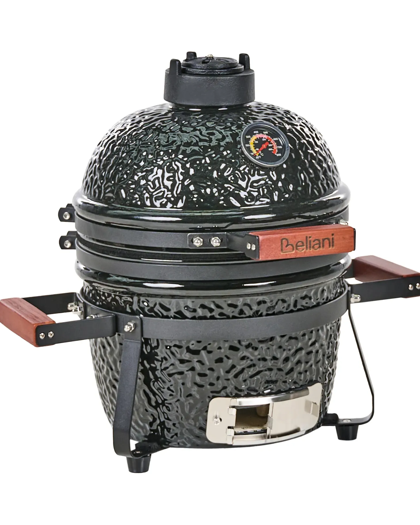Mini grill węglowy KAMADO Ceramika Czarny