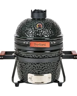 Mini grill węglowy KAMADO Ceramika Czarny