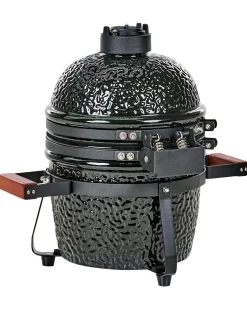 Mini grill węglowy KAMADO Ceramika Czarny