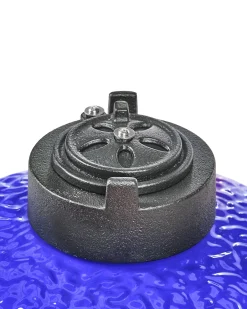 Mini grill węglowy KAMADO Ceramika Niebieski