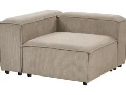 Outlet Moduł narożny ARDAL Prawostronny Jasnobrązowy Sztruks Sofy Modułowe|Kolekcje Sof