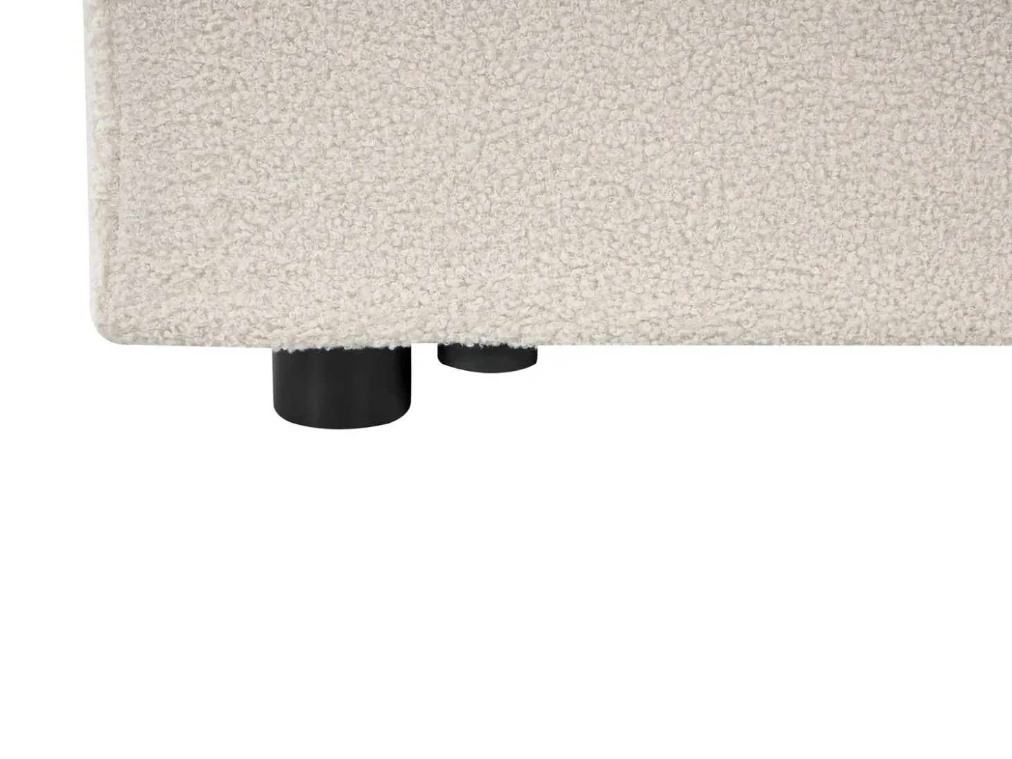 Outlet KIVVIK Złamana biel Boucle Sofy Modułowe|Kolekcje Sof
