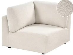 Outlet KIVVIK Złamana biel Boucle Sofy Modułowe|Kolekcje Sof