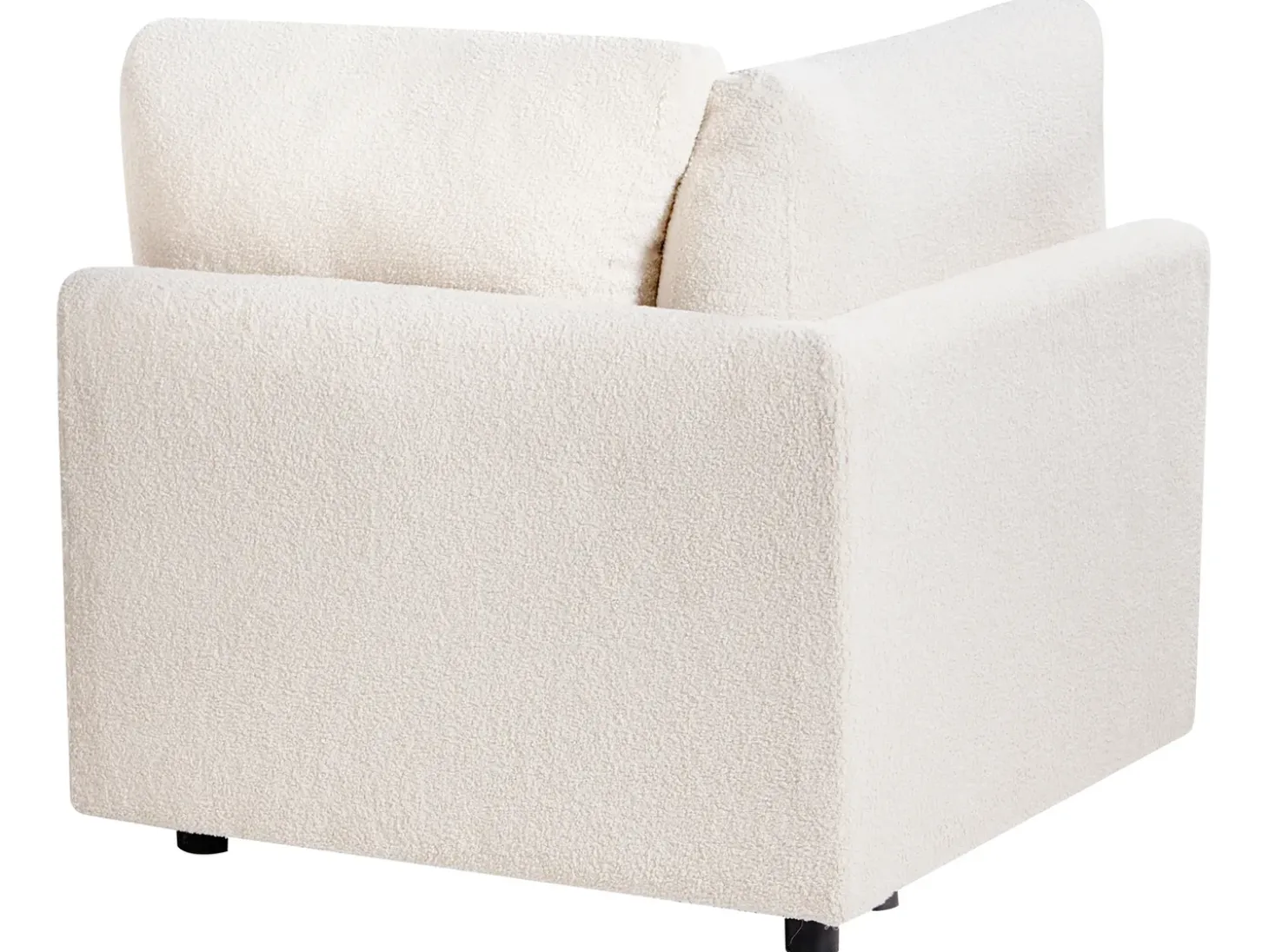 New MESNALI Złamana biel Boucle Sofy Modułowe|Kolekcje Sof