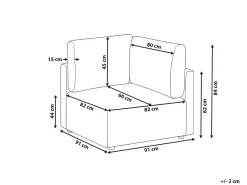 Discount MESNALI Zielony Sofy Modułowe|Kolekcje Sof