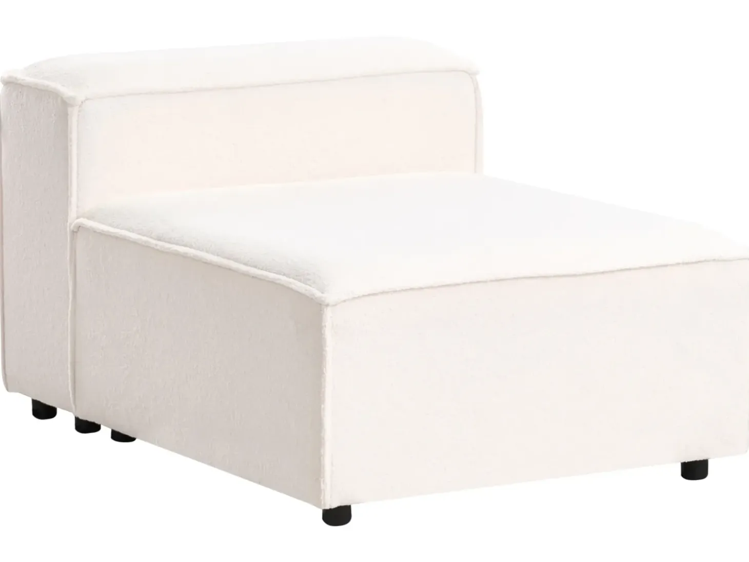 Clearance ARDAL Złamana biel Boucle Sofy Modułowe|Kolekcje Sof