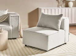 Online AXEBO Złamana biel Boucle Sofy Modułowe|Kolekcje Sof