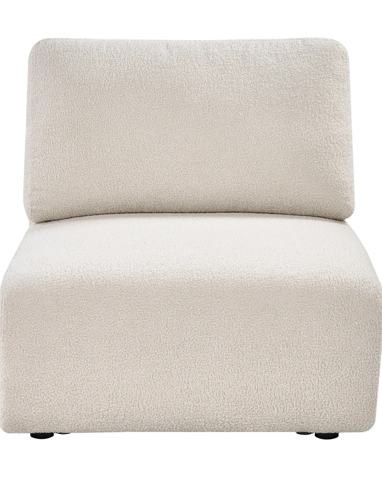 New KIVVIK Złamana biel Boucle Sofy Modułowe|Kolekcje Sof