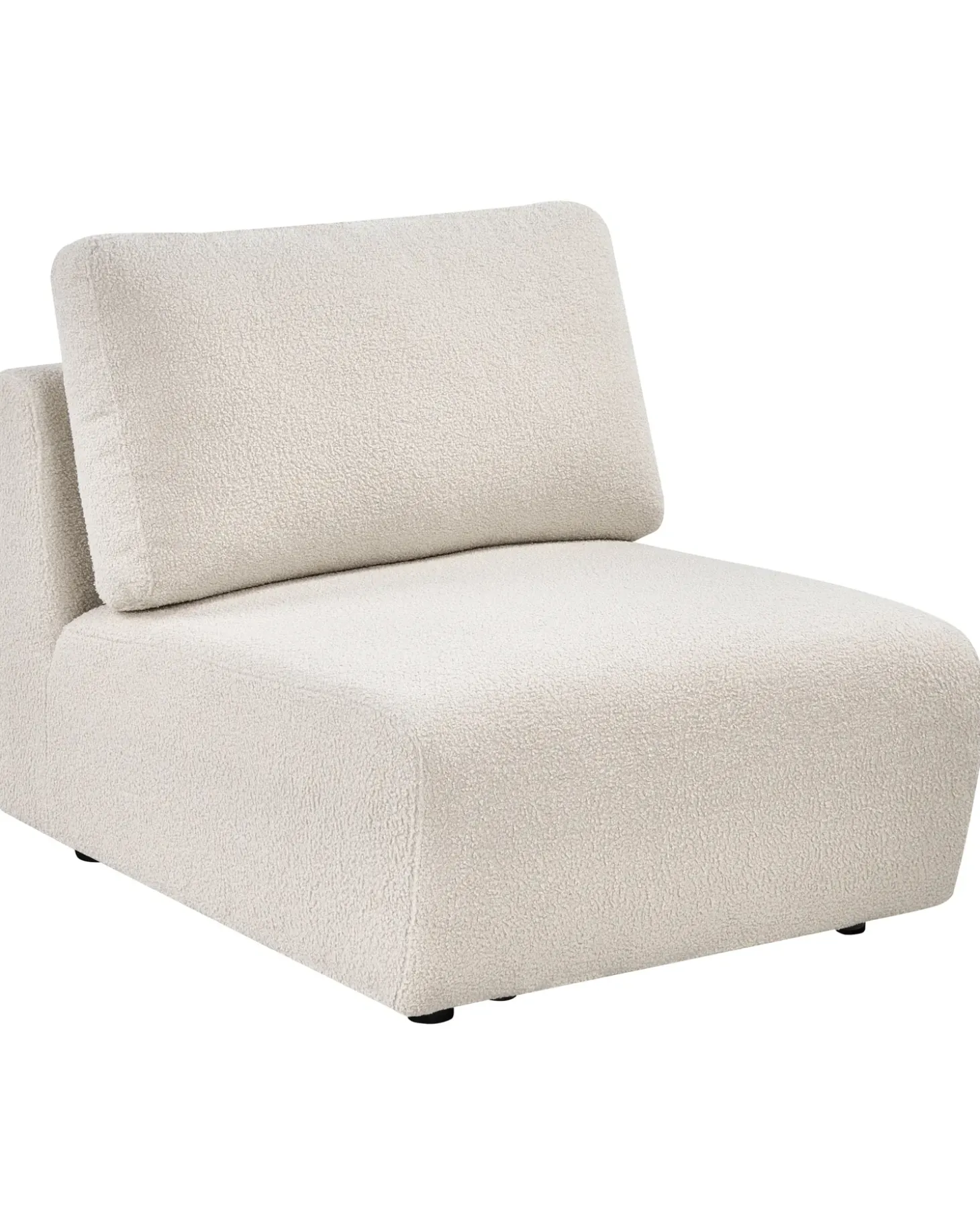 New KIVVIK Złamana biel Boucle Sofy Modułowe|Kolekcje Sof