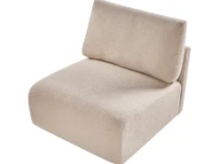 Outlet MESNALI Beżowy Boucle Sofy Modułowe|Kolekcje Sof