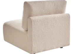 Outlet MESNALI Beżowy Boucle Sofy Modułowe|Kolekcje Sof