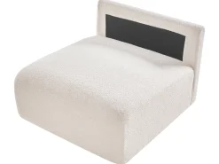 Outlet MESNALI Złamana biel Boucle Sofy Modułowe|Kolekcje Sof