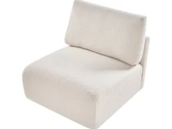 Outlet MESNALI Złamana biel Boucle Sofy Modułowe|Kolekcje Sof