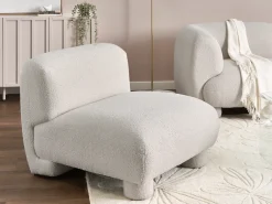 Outlet MJALBI Złamana biel Boucle Sofy Modułowe|Kolekcje Sof