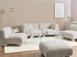 Outlet MJALBI Złamana biel Boucle Sofy Modułowe|Kolekcje Sof