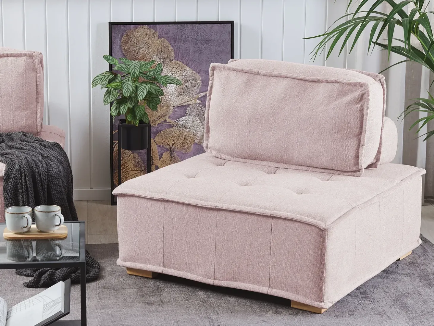 Hot TIBRO Różowy Sofy Modułowe|Wszystkie Sofy