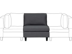 Discount UNSTAD Ciemnoszary Sofy Modułowe|Kolekcje Sof