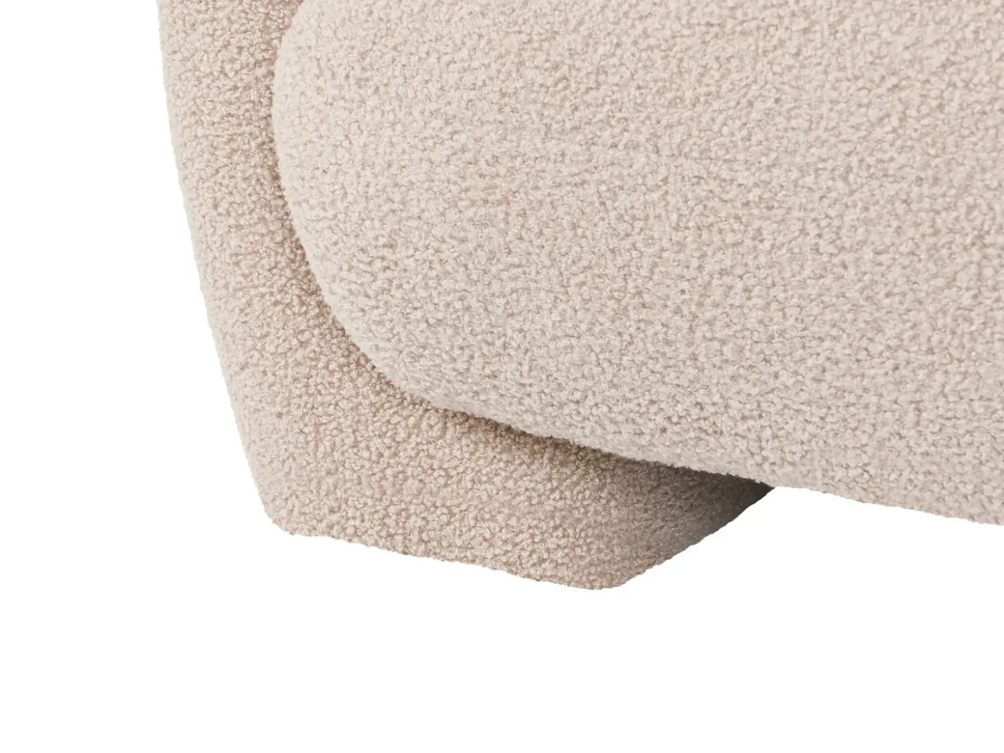 Outlet Modułowy komplet wypoczynkowy dla 4 osób MJALBI Boucle Sofy Tapicerowane|Sofy Modułowe