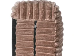 Narożnik dla 3 osób LOFOTEN Sztruks Jasnobrązowy Prawostronny