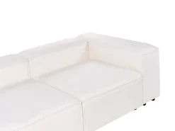 Best Narożnik modułowy dla 2 osób ARDAL Boucle Złamana biel z otomaną Prawostronny Sofy Tapicerowane|Sofy Dwuosobowe