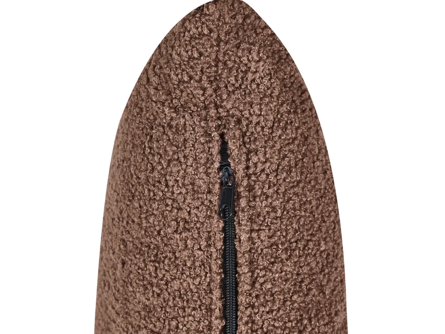 Narożnik modułowy dla 4 osób AXEBO Prawostronny Brązowy Boucle