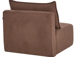 Narożnik modułowy NERBO Boucle Brązowy Prawostronny
