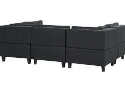 Outlet Narożnik modułowy w kształcie U dla 5 osób UNSTAD z otomaną Sofy Tapicerowane|Sofy Modułowe