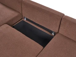 Outlet Narożnik modułowy w kształcie U NERBO Boucle Sofy Tapicerowane|Sofy Modułowe