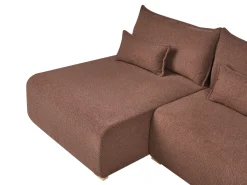 Outlet Narożnik modułowy w kształcie U NERBO Boucle Sofy Tapicerowane|Sofy Modułowe