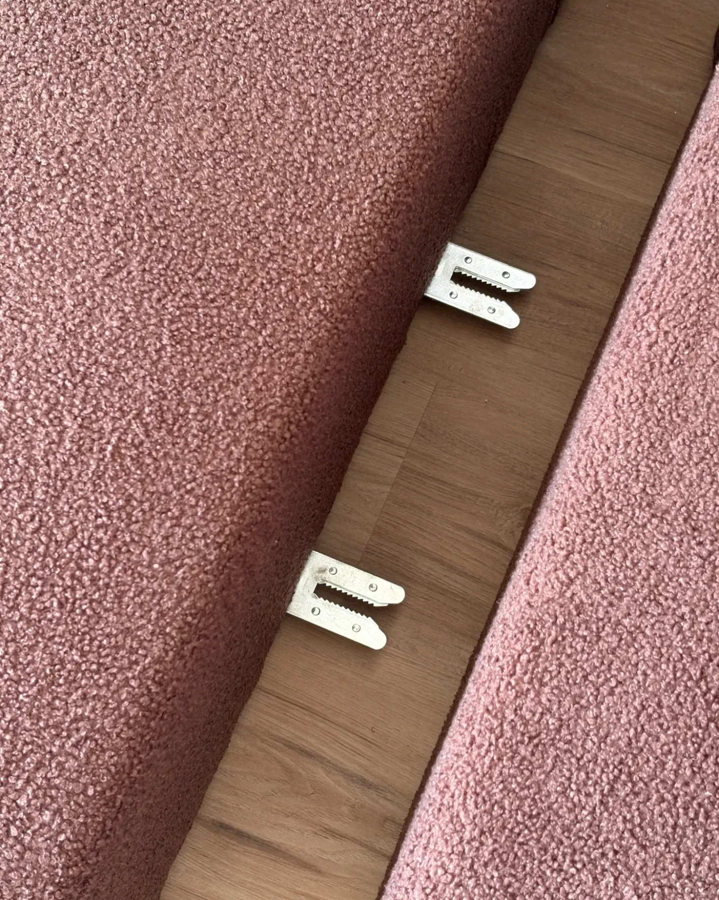 Outlet Narożnik modułowy w kształcie U NERBO Boucle Sofy Tapicerowane|Sofy Modułowe