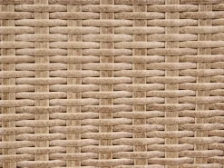 Narożnik ogrodowy ze stolikiem dla 6 osób VITTORIA Szary Technorattan