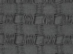 Narzuta na łóżko BERE Bawełna 150 x 200 cm Ciemnoszary