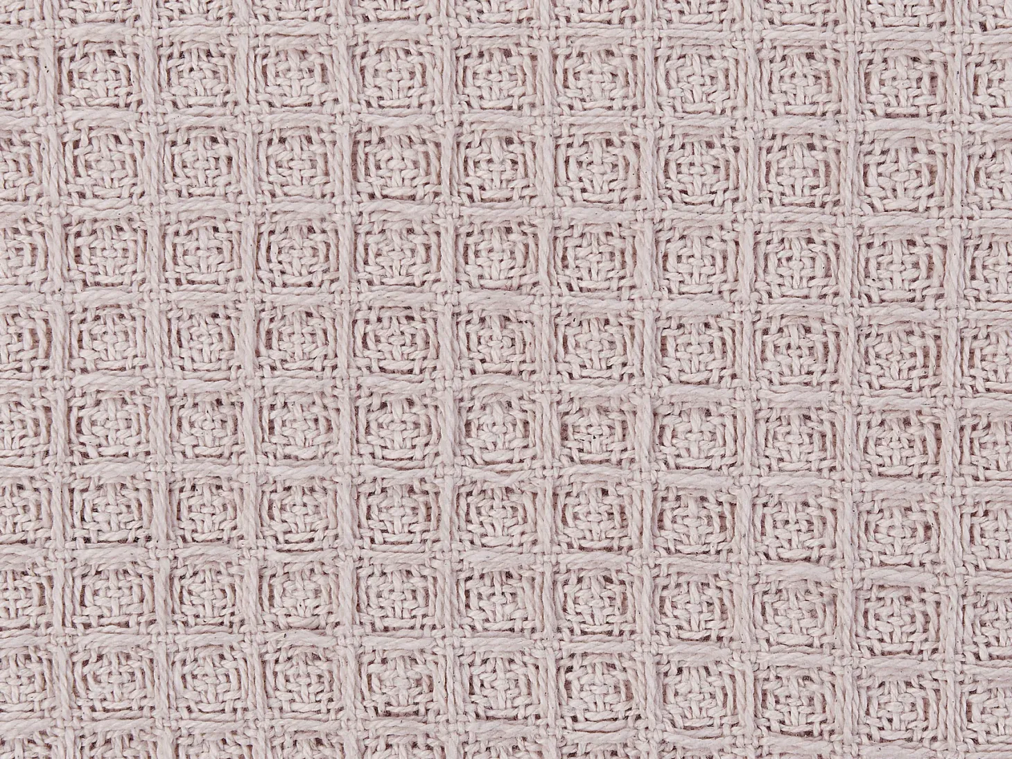 Narzuta na łóżko CHAGYL Bawełna 150 x 200 cm Pastelowy róż