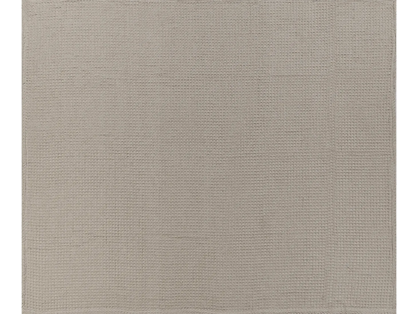 Narzuta na łóżko CHAGYL Bawełna 220 x 240 cm Beżowoszary
